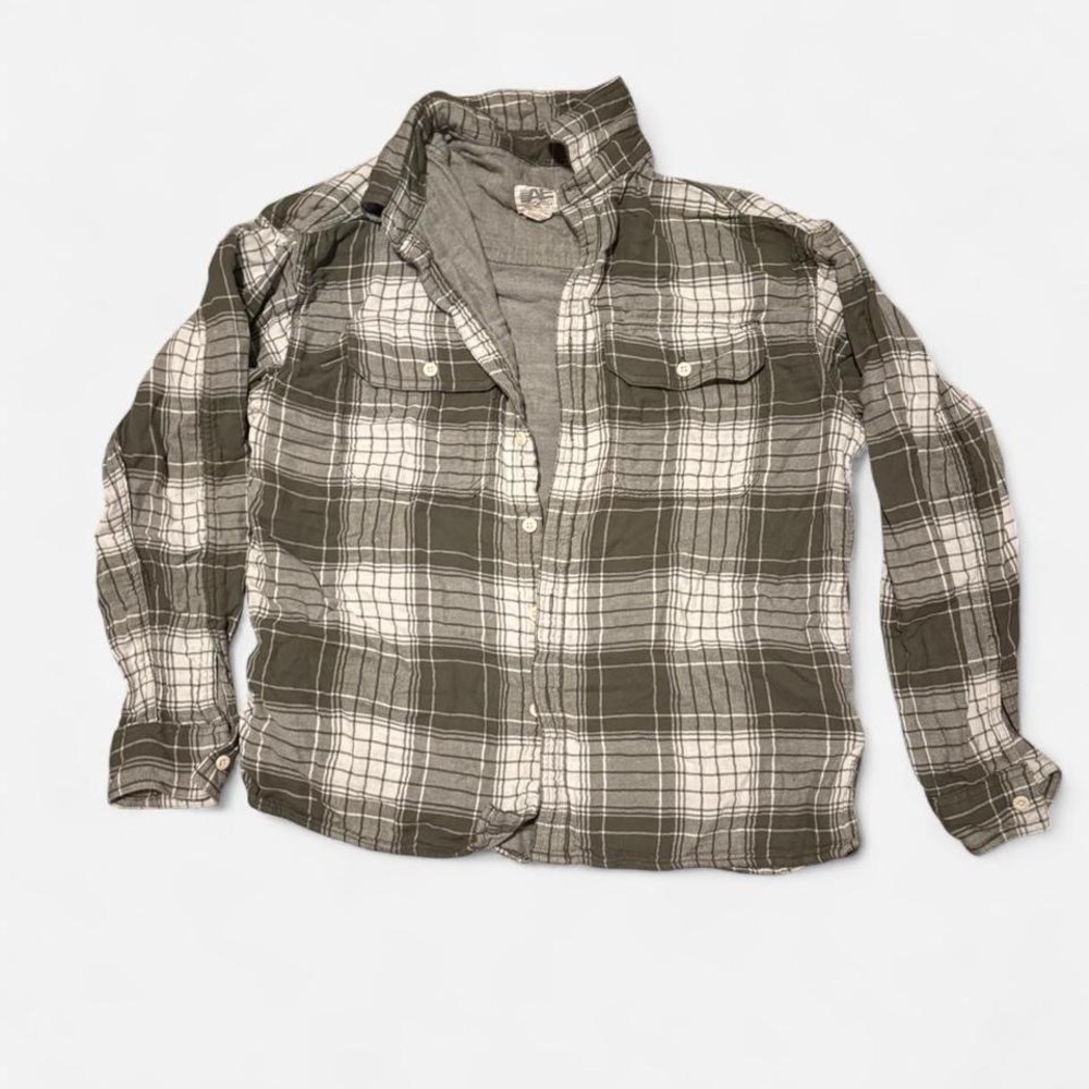 American Eagle Outfitters Gray Textured Fabric